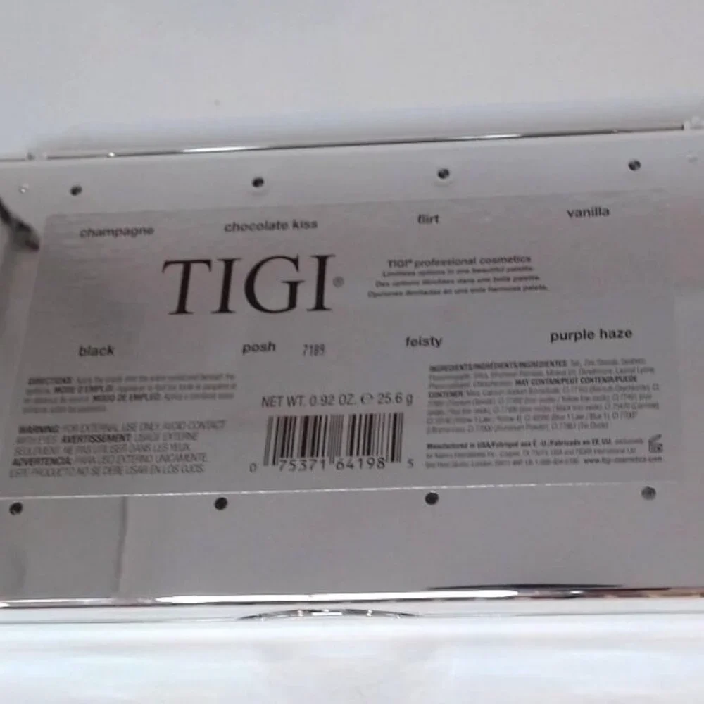 TIGI Professional Makeup - 8 Color Eyeshadow Palette,‎ BRAND NEW IN BOX